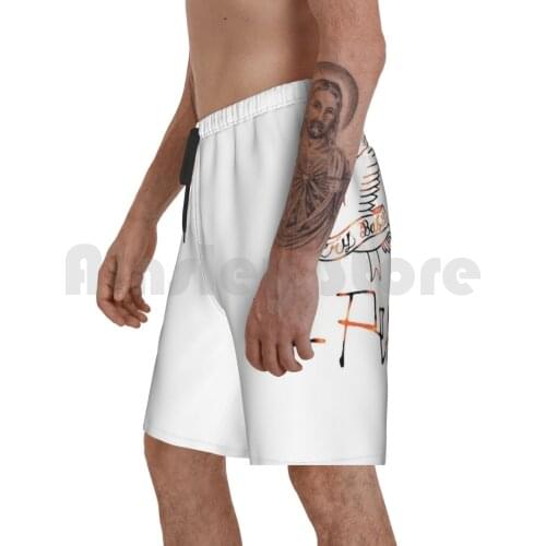 Lil Peep Crybaby Beach Shorts Men Beach Pants Swim Trunks Lil Peep Gus Ahr Goth Angel Sinner Eboy Egirl Aesthetic Lil