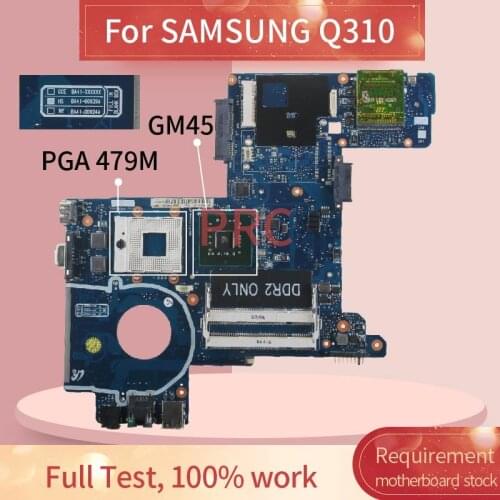 BA92-04834A For SAMSUNG Q310 Notebook Mainboard BA41-00939A GM45 DDR3 Laptop motherboard
