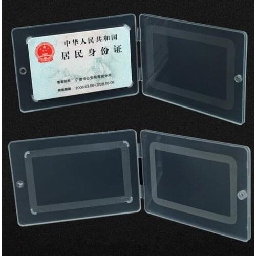 Transparent Plastic Mini Jewelry Storage Box Parts Storage Box Pp Business Card Storage Box F20173445