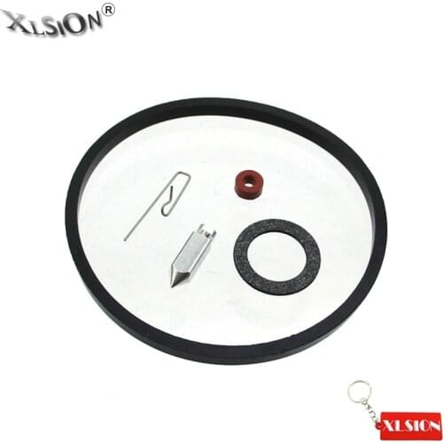 XLSION Carburetor Needle Seat Bowl Gasket Repair Kit For Tecumseh 631021 631021A 631021B V40 V50 V60 VM80 H30 VM100