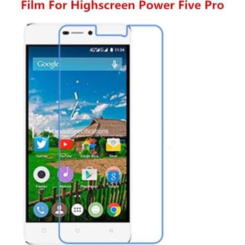 1/2/5/10 Pcs Ultra Thin Clear HD LCD Screen Protector Film With Cleaning Cloth Film For Highscreen Power Five Pro