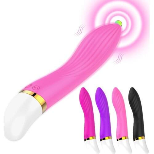 12 Frequency G-Spot Vibrator Wand Powered By Battery Adult Products Clitoris Stimulator Sex Toys For Woman Female Masturbator