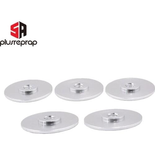 5 or 10PCS M6 Thread Throat Aluminum Alloy Plate Heat Sink Cooling Pipe Radiator Wheels for 3D Reprap Printer J-head DIY Hotend