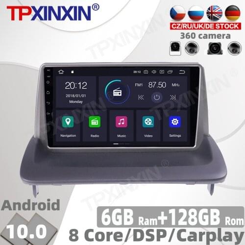 128GB PX6 10.0 Car Radio For VOLVO C30 S40 C70 2006 2007 - 2012 Multimedia Video Player Navigation GPS Android Auto 2din No DVD