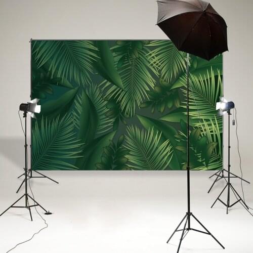 BEIPOTO Tropical plants leaves background photography studio backdrop baby shower birthday party decor bridal shower poster B896