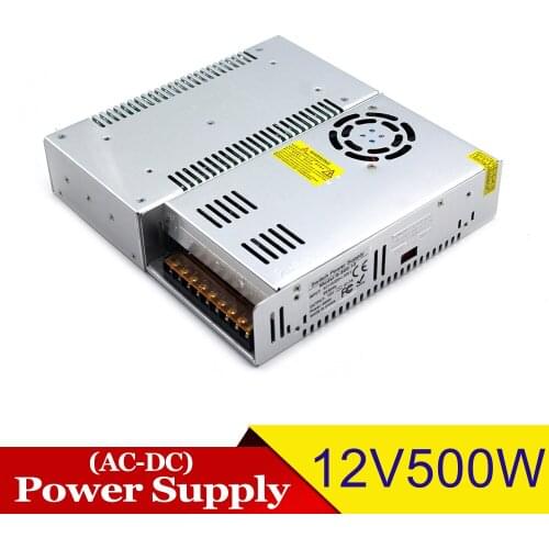 DC Power Supply 12V 18V 24V 30V 36V 42V 48V 60V 500W Transformers 220V 110V AC DC12V DC24V SNPS for CCTV Lamp CNC Router Stepper