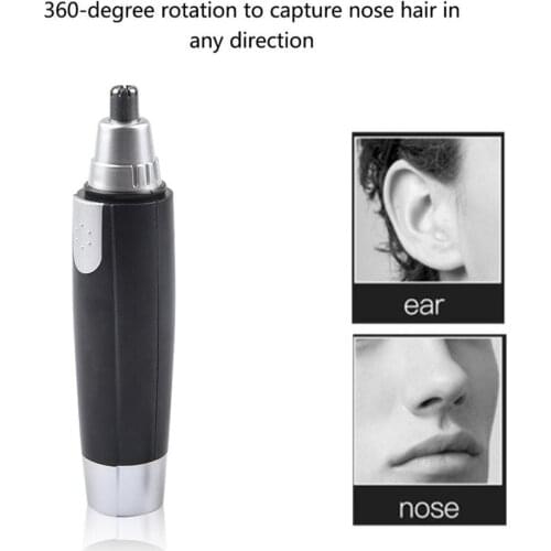 Electric Nose Hair Trimmer For Men Women Beauty Nose Ear Hair Trimmer Portable Travel Shaver Face Care Shaving Razor Tool