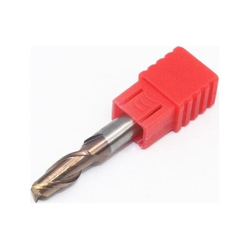 Milling Cutter 2 Blade HRC55 D6X15LXD6X50L 6MM 50MM Length Standard Endmills Tungsten Steel CNC Machine End Mill For Milling