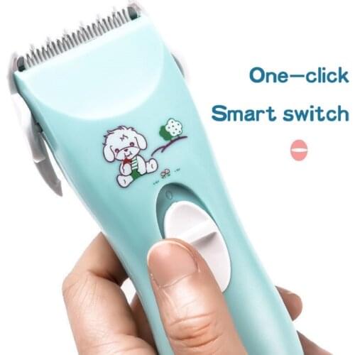 Baby Hair Trimmer Electric Children Waterproof Hair Clipper USB Infant Charging Razor Shaver Cutting Baby Care Cutting Remover