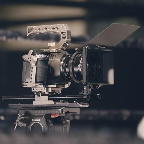 Mini Matte Box For Tilta MB-T15 for DSLR Mirrorless Camera Lens Hood Carbon Fiber Top Fender Sunshade Hood