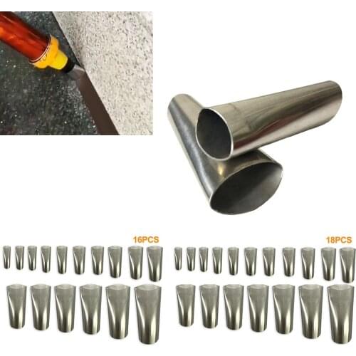 Stainless Steel Caulk Nozzle Applicator Caulking Finisher Glue Silicone Sealant Finishing Tool Kitchen Bathroom Sink Joint 2