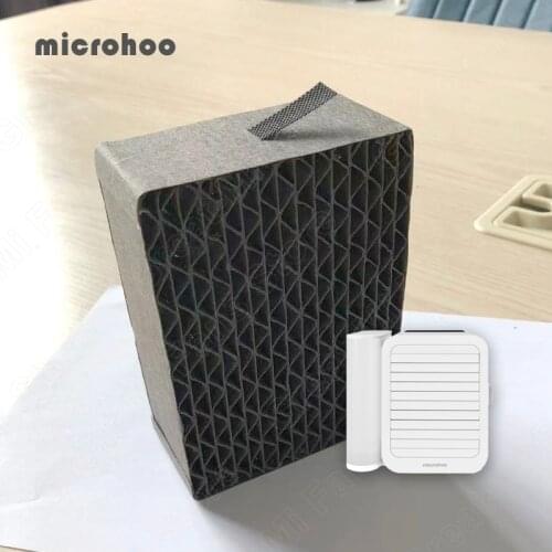 Original Microhoo Capacity Mini USB Portable Air Conditioner Filter Cool and Humidify Touch Screen Air Conditioner Filter