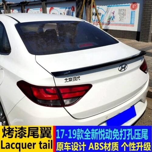 Suitable For 17-20 Models of Modern New Yuedong Modified Pressure Tail, Abs Non Perforated Decoration Fixed