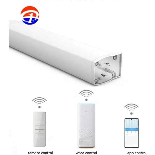 Gardens smart electric curtain track hotel office wifi motorized automatic curtain motor