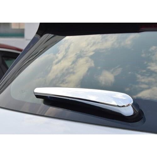 2013 2014 2015 2016 2017 2018 ABS Chrome Trunk Rear Door Window Wiper Cover Car Styling Accessories for Buick Encore Chevy Trax
