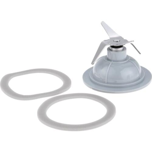3Pcs/set Stainless Steel Blenders For Cross Blade Cutter with Gasket O Ring Seal Fit For Black & Decker Kitchen Blender Parts