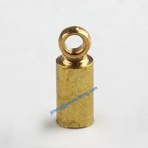 4000pcs jewelry fingding Metal End caps chain end connector