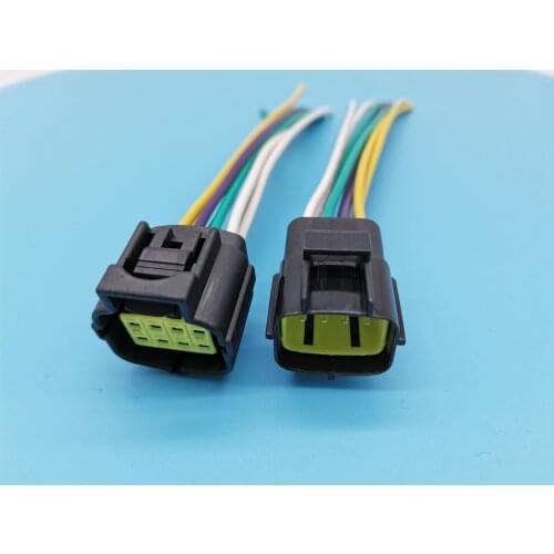 8 Pin/Way Male Female Engine Oxygen Sensor connector wire Harness for tyco amp 174982-2 174984-2