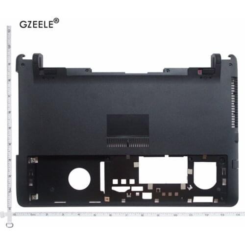 GZEELE New laptop Bottom case cover For ASUS X450 X450V X450VC X450C X450L Y481 A450 A450V F450 F450V Y481L X452E Black D case