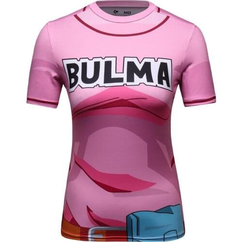 Short Sleeve O-neck Tshirt Women Rashguard High Elastic Compression Shirt Fitness T Shirt Women Tee Sh