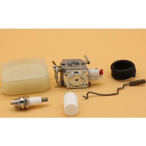 Carburetor Carb Air Filter Throttle Rod Spark Plug Fit For HUSQVARNA 340 350 346 345 351 353 Chainsaw Engine Spare Parts
