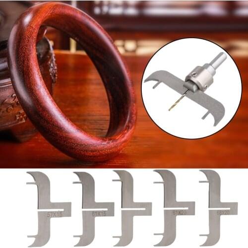 Bracelet Ring Milling Cutter Blades Ring Drill Bit for Machine Drill Bit Wood Working Molding Tools Wooden Beads Drill Tool