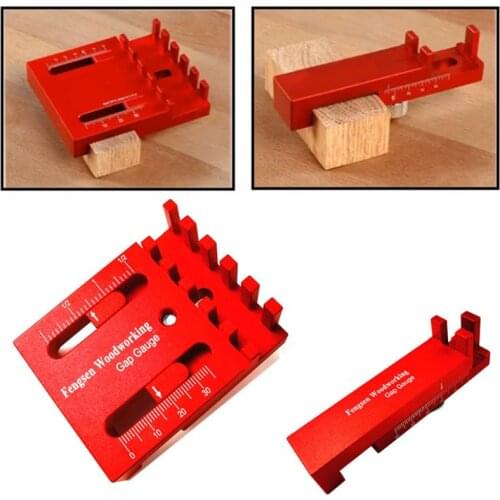 Woodworking Special depth measuring ruler Saw gauge Aluminum alloy depth gauge woodworking tools ruler