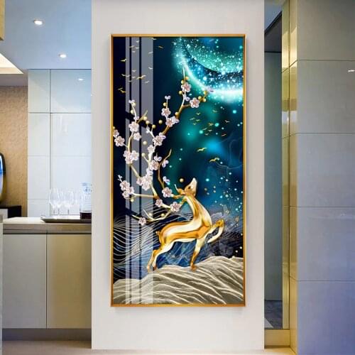 Needlework,DIY Printed modern Cross stitch,Sets For Embroidery The stars el Full embroidery Elephant Cross-Stitching Home Decor