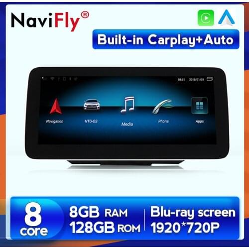 NaviFly For Mercedes Benz B-Class W246 B200 B180 B220 B260 2011 to 2018 Android Car Multimedia Video Player Navigation GPS