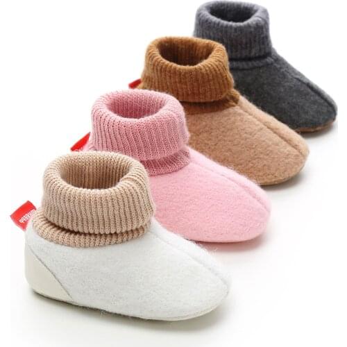 Infant Baby Shoes Toddler Shoes Indoor Prewalker Girls Boys First Walkers Breathable Baby Boot 0-18M