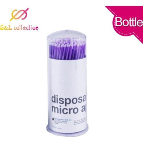 Disposable MicroBrush Eyelashes Extension Individual Lash Removing Swab Micro Brush For Eyelash Extension Tools