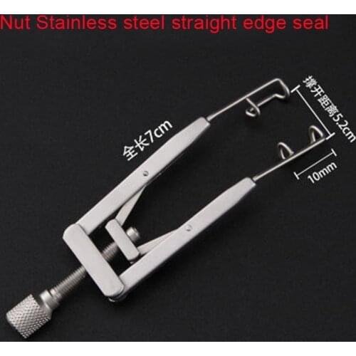 Ophthalmic childrens eye-opening device Stainless steel nut-type straight edge Sealing Eyelid Stretcher Medical Surgery Eyelid