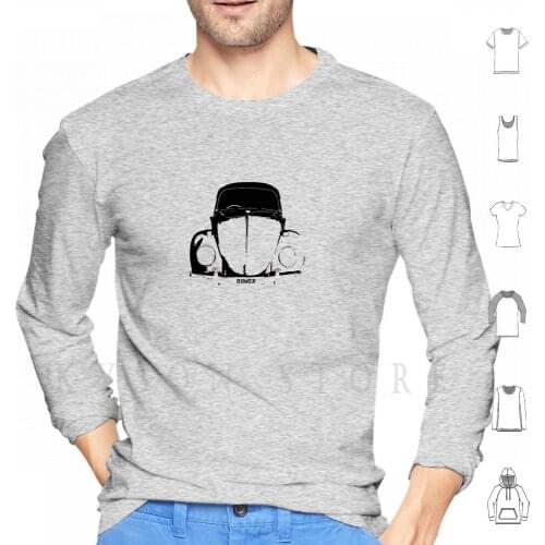 Beetle-Black Bower Personalised Hoodies Long Sleeve Black Bower Personalised Melodyart Hippy Peace