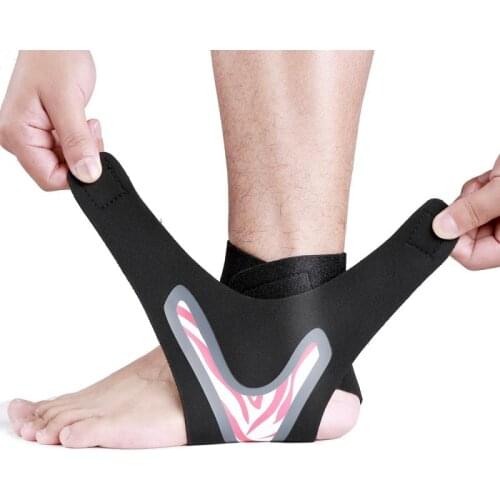 Adjustable Ankle Support Pad Ankle Support Compression Band Achilles Tendon Support Sprain Protection Breathable Ankle Protector