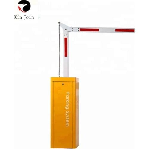 KinJoin Folding Boom Barrier Gate, 90 degrees Articulated barrier gate