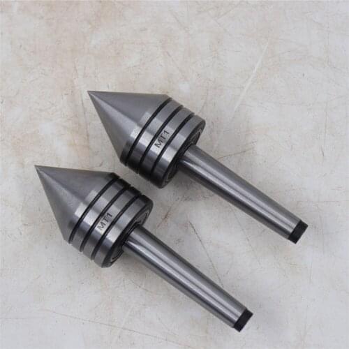 Heavy Duty Metal Lathe Turning Tool MT1 MT2 Taper Bearing Tailstock Center for Metal Woodworking Tool Repair Accessories
