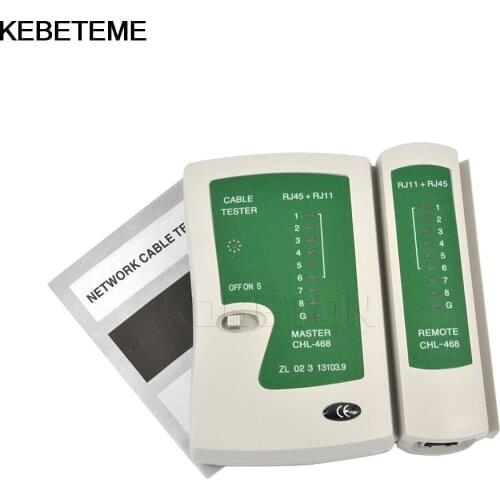 Network Cable Tester Telephone Wire Tracker Tracer Toner Ethernet LAN RJ45 RJ11 RJ12 CAT5/ Cat 5e / Cat 6 UTP LAN Cable Tester