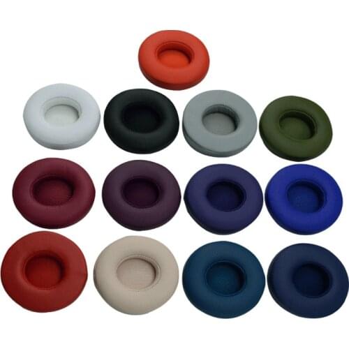 High Quality Replacement Ear Cushion Earpads Ear Pads Earbuds for Beats Solo 2 Wired or Solo2/Solo3 Wireless Headphone 6Colors