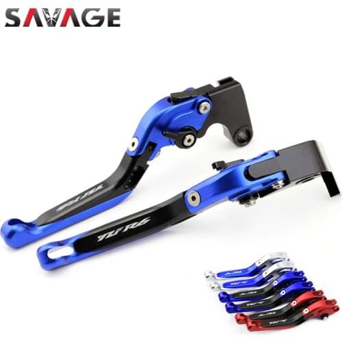YZF-R6 Brake Clutch Levers For YAMAHA YZF R6 1999-2022 YZFR6 2003 2017 R6S 2008 Motorcycle Folding Extendable CNC Handles
