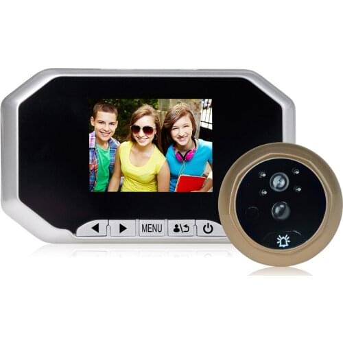 3.5 Inch Color LCD Display Wired Video Doorbell IR Night Vision