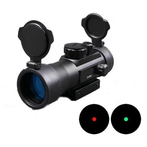 3X44RD Red Green Dot Sight Scope Tactical Optics Riflescope Fit 3x Lens Holographic 11/22mm Dovetail Rail Hunting Rifle Scope