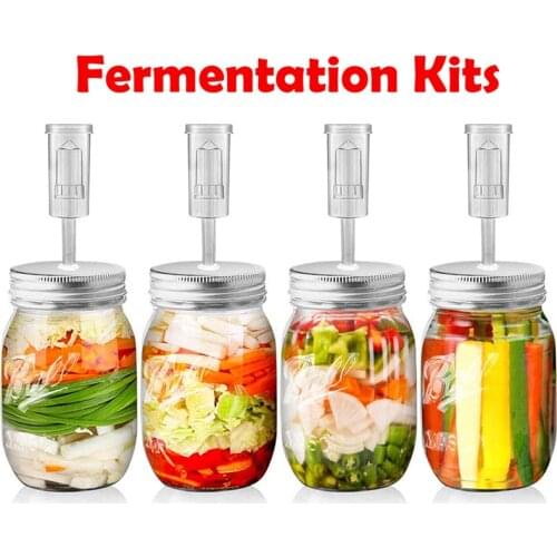1pc Wide Mouth Mason Jar Fermentation Lid Premium Mason Jar Fermenting Lid Fermentation Kit For Wide Mouth Jars