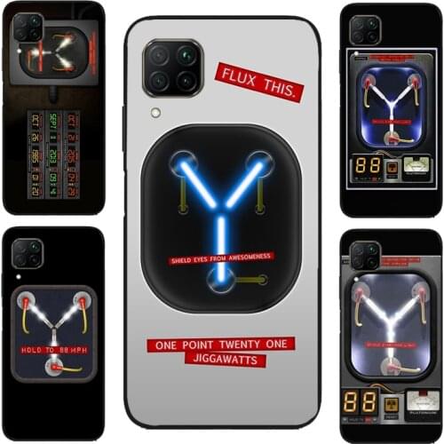 Back to the Future Flux Capacitor Case For Huawei P30 Lite P20 P40 Mate 20 Lite P Smart 2019 Nova 5T Honor 9X 8X 8A 10i