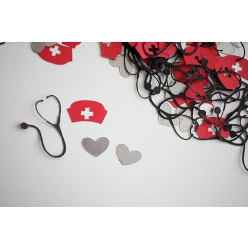 Nurse Confetti/Doctor birthday Confettis Table Scatter baby bridal shower bachelorette engagement party favors