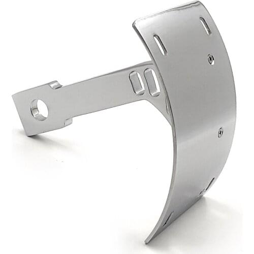 Aftermarket free shipping motorcycle parts Curved Mount License Plate Tag Holder Bracket for 2002-2005 Yamaha Warrior/ All Years