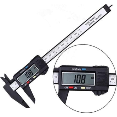 Lightweight Electronic Digital Caliper Measuring Automotive Metalworking
