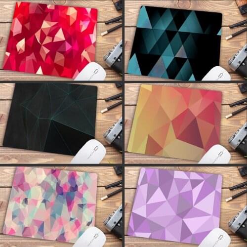 Mairuige Promotion Geometric Comfort Small Speed Mouse Mat Gaming Mouse Pad Size for 180x220x2mm Mousepad PC Laptop Desk Mat