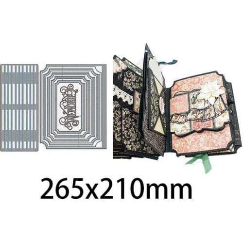 Metal Cutting Dies Stencil Scrapbooking Embossing Paper Album Card Craft Making