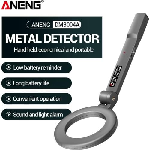 DM3004A Metal Detector High Sensitivity Body Search Tools Portable Handheld Security Super Scanner Tool Finder