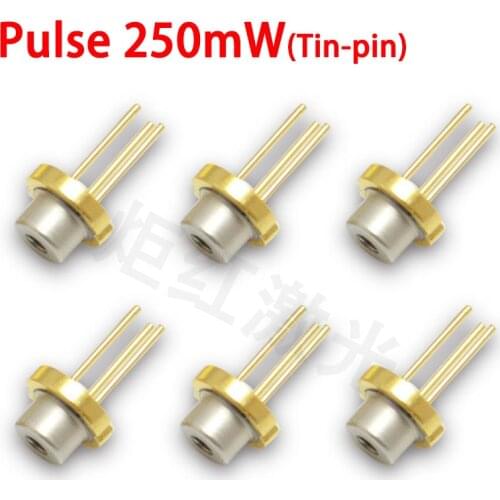 Mitsubishi ML101J25 5.6mm Red 650nm 658nm 660nm 100mw Laser Diode Tin-pin (Pulse 250mw )